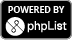 powered by phpList 3.6.16, © phpList ltd